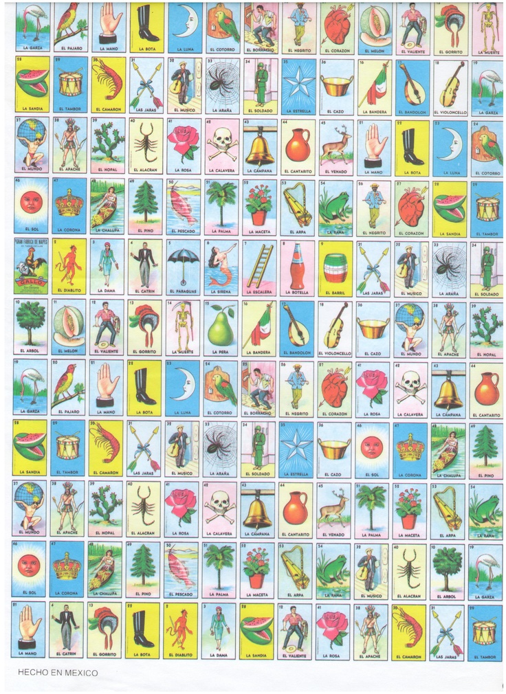 Good Loteria Cards